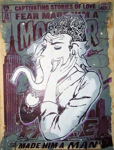 Captivating Ganesha (Oversold Version) by Faile
