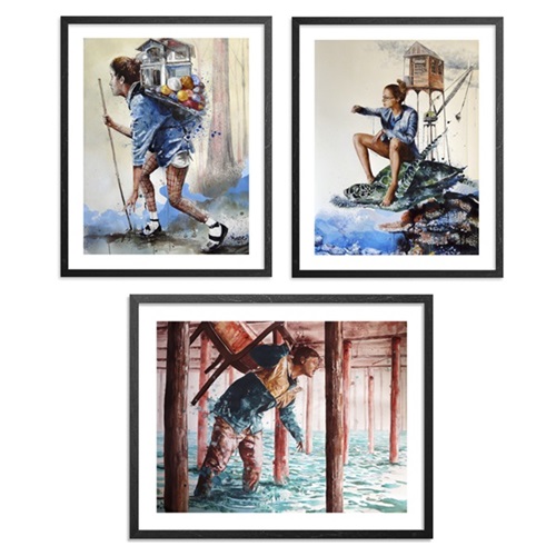 The Reef; The Explorer; The Afternoon  by Fintan Magee