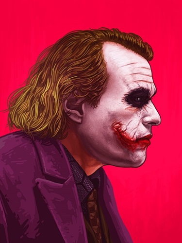 The Joker  by Mike Mitchell