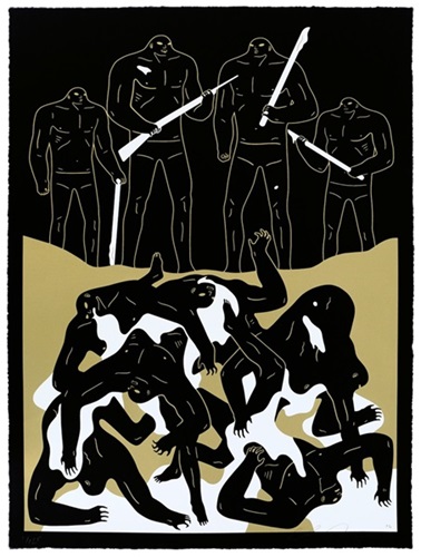 The Genocide (Black) by Cleon Peterson
