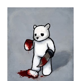 Bad Idea: Bear With A Knife Hand by Luke Chueh