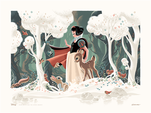 Snow White And The Seven Dwarves  by George Caltsoudas