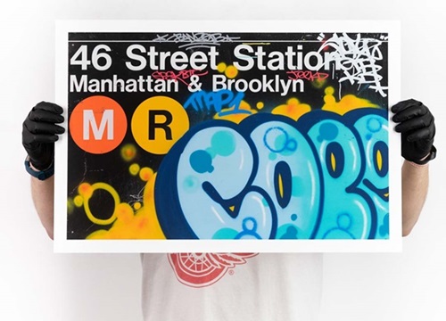 46th Street Station (Hand-Embellished) by Cope2