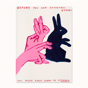 Before You Can Entertain by David Shrigley