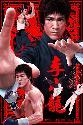 Bruce Lee (Timed Edition) by Jason Raish