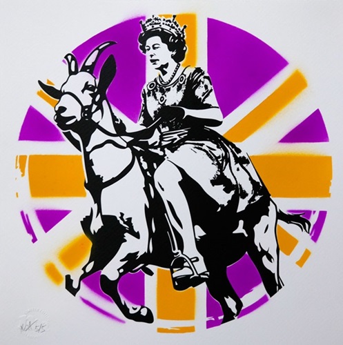 Goat Save The Queen pt.II (First Edition) by Noa Prints