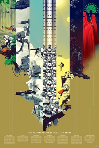 The Military Forces Of The Galactic Empire (Variant) by Kevin Tong