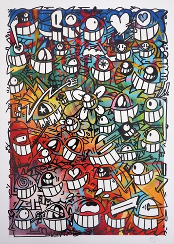 Happy Crew (Giclee II) by El Pez