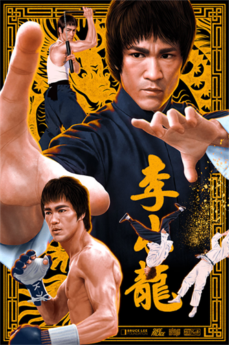 Bruce Lee (Variant) by Jason Raish