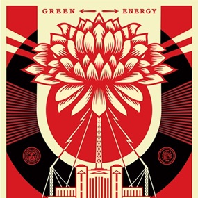 Green Power by Shepard Fairey