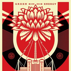 Green Power by Shepard Fairey