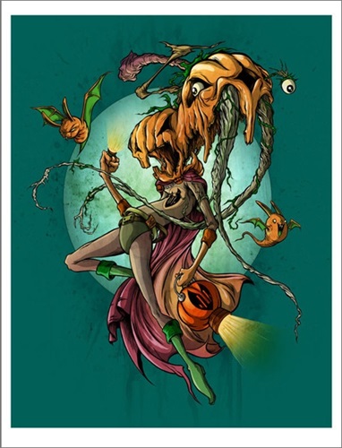 The Orange Lantern (First Edition) by Greg Simkins | Alex Pardee