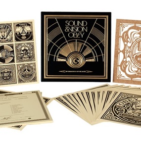 50 Shades Of Black (Box Set) by Shepard Fairey