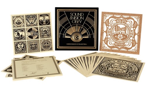 50 Shades Of Black (Box Set) by Shepard Fairey