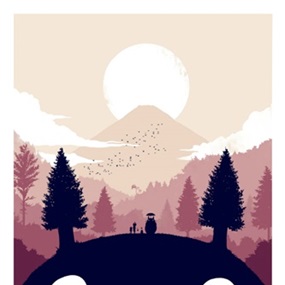 My Neighbor Totoro by Olly Moss