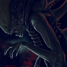 Alien (Variant) by Mike Saputo