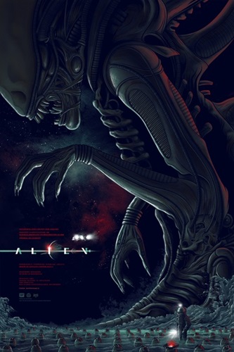 Alien (Variant) by Mike Saputo