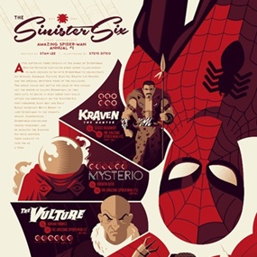 Sinister Six by Tom Whalen