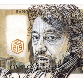 Serge Gainsbourg, 2017 by C215