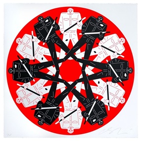 Rule Of Law (Red) by Cleon Peterson
