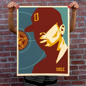 Chuck D (Fight The Power (2020 Colourway)) by Shepard Fairey