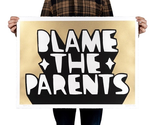 Blame The Parents (Gold) by Kid Acne