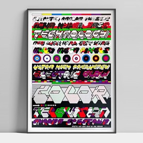 Colour Television (Fluoro) by Boris Tellegen