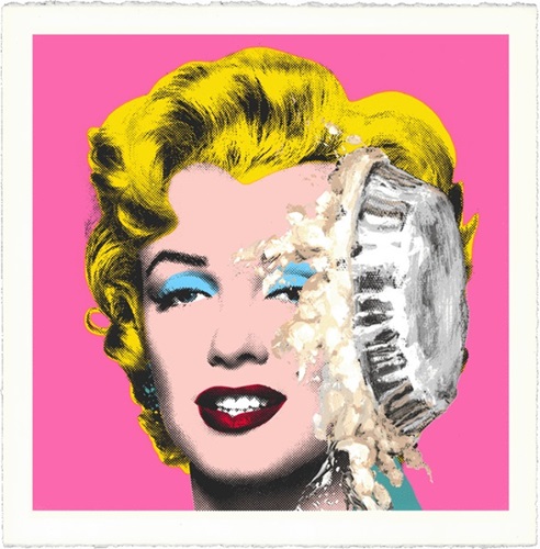 Pop Smash (Pink) by Mr Brainwash