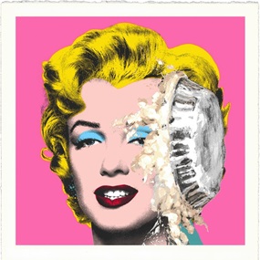 Pop Smash (Pink) by Mr Brainwash