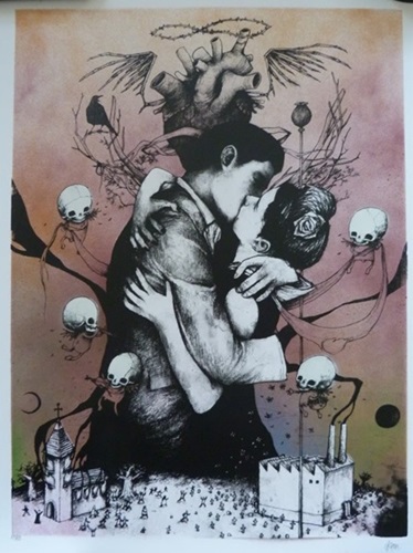 Amor Es Eterno (Hand-Finished) by Dran