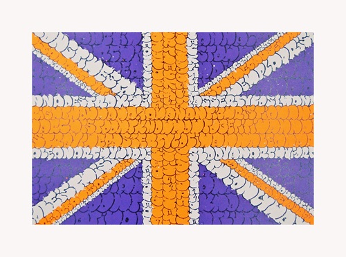 Anarchy In The UK (Purple & Fluoro Orange) by Tilt