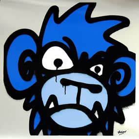 Monkey (Blue) by Mighty Mo