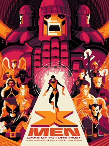 X-Men - Days Of Future Past  by Tom Whalen