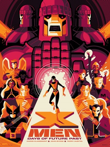 X-Men - Days Of Future Past  by Tom Whalen