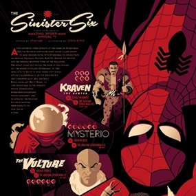 Sinister Six (Variant) by Tom Whalen