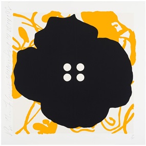 Button Flower Suite (Yellow) by Donald Sultan