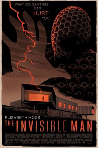 The Invisible Man (Variant) by Francesco Francavilla