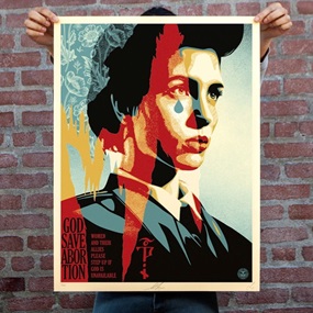 God Save Abortion by Shepard Fairey