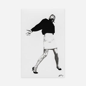 Untitled (Sandy, from the series “Men in the Cities”) by Robert Longo