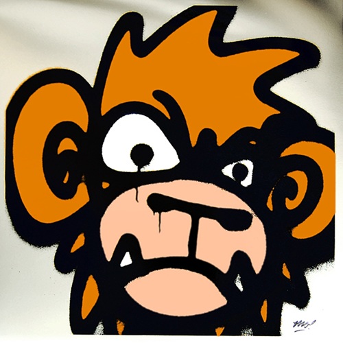 Monkey (Orange) by Mighty Mo