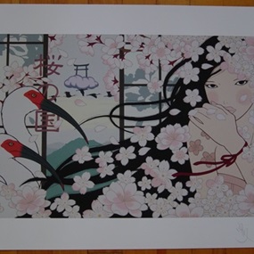 Country Of Cherry Blossom (Canvas) by Yumiko Kayukawa