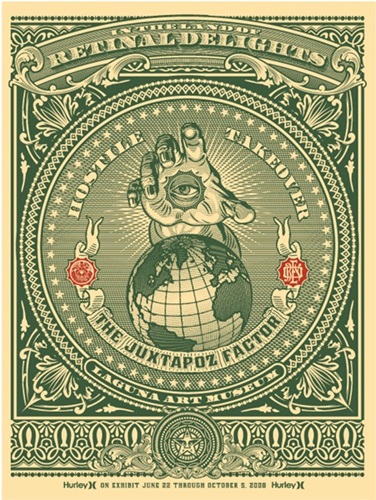 Juxtapoz Factor Laguna  by Shepard Fairey