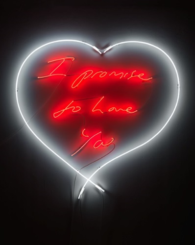 I Promise To Love You  by Tracey Emin