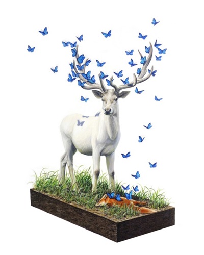 Ghost  by Josh Keyes