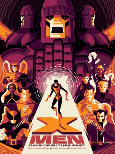 X-Men - Days Of Future Past (Variant) by Tom Whalen
