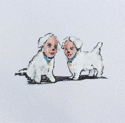 Latest News - Twin Girls Turn Into Bichon Frises  by Simon Stephenson