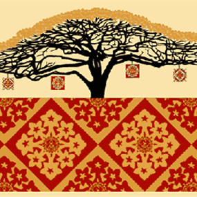 Monkey Pod (Gold Gift Edition) by Shepard Fairey
