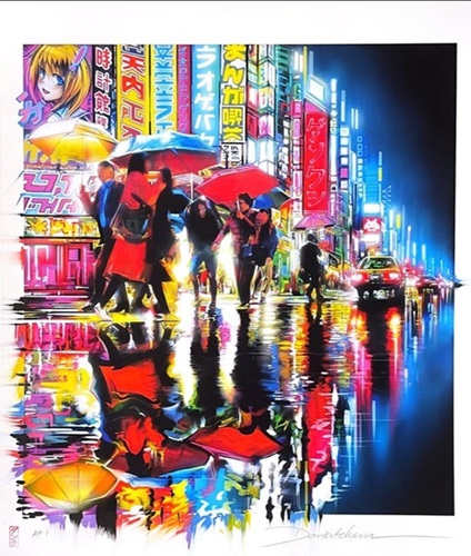 Tokyo Reflections (Hand-Finished) by Dan Kitchener