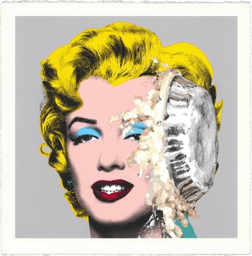 Pop Smash (Silver) by Mr Brainwash