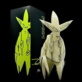 FL-001 Pointman Figure (Glow In The Dark) by Futura